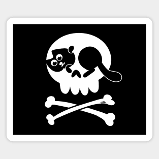 Cat Jolly Roger Magnet